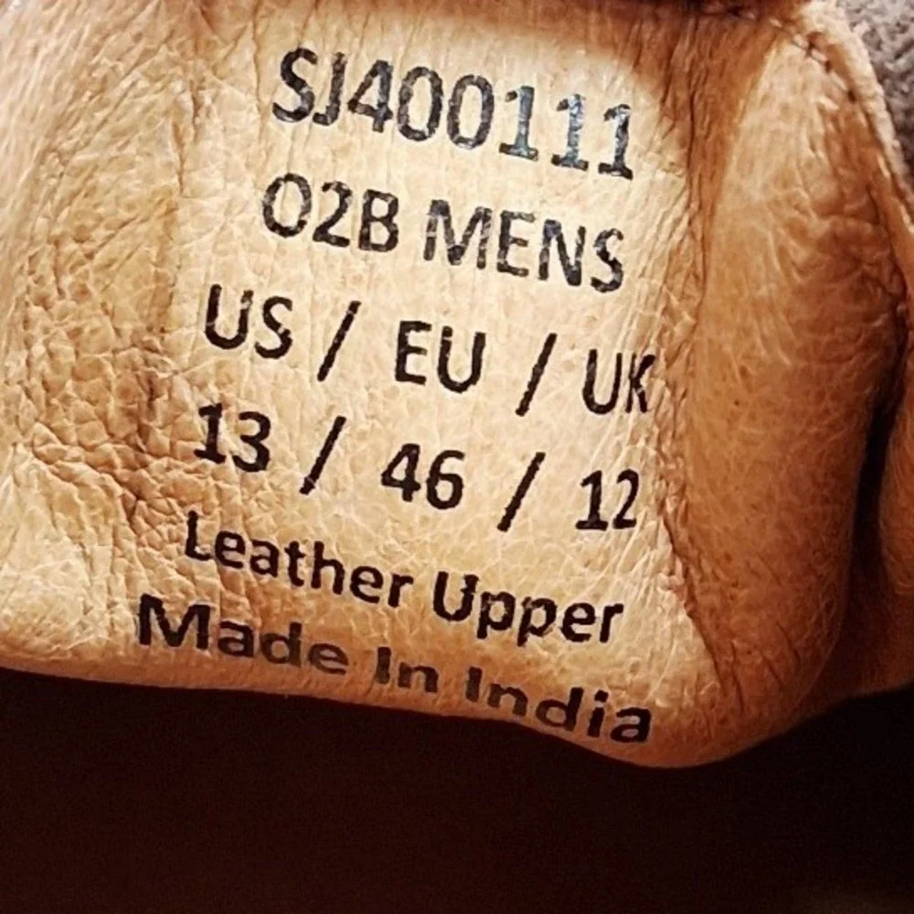 7 For‎ All Mankind Mens Brown Suede Leather Chukka Boots SJ400111 Size 13 US